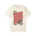Wildcats Wrestling Team T-Shirt — "Personalized name on back"