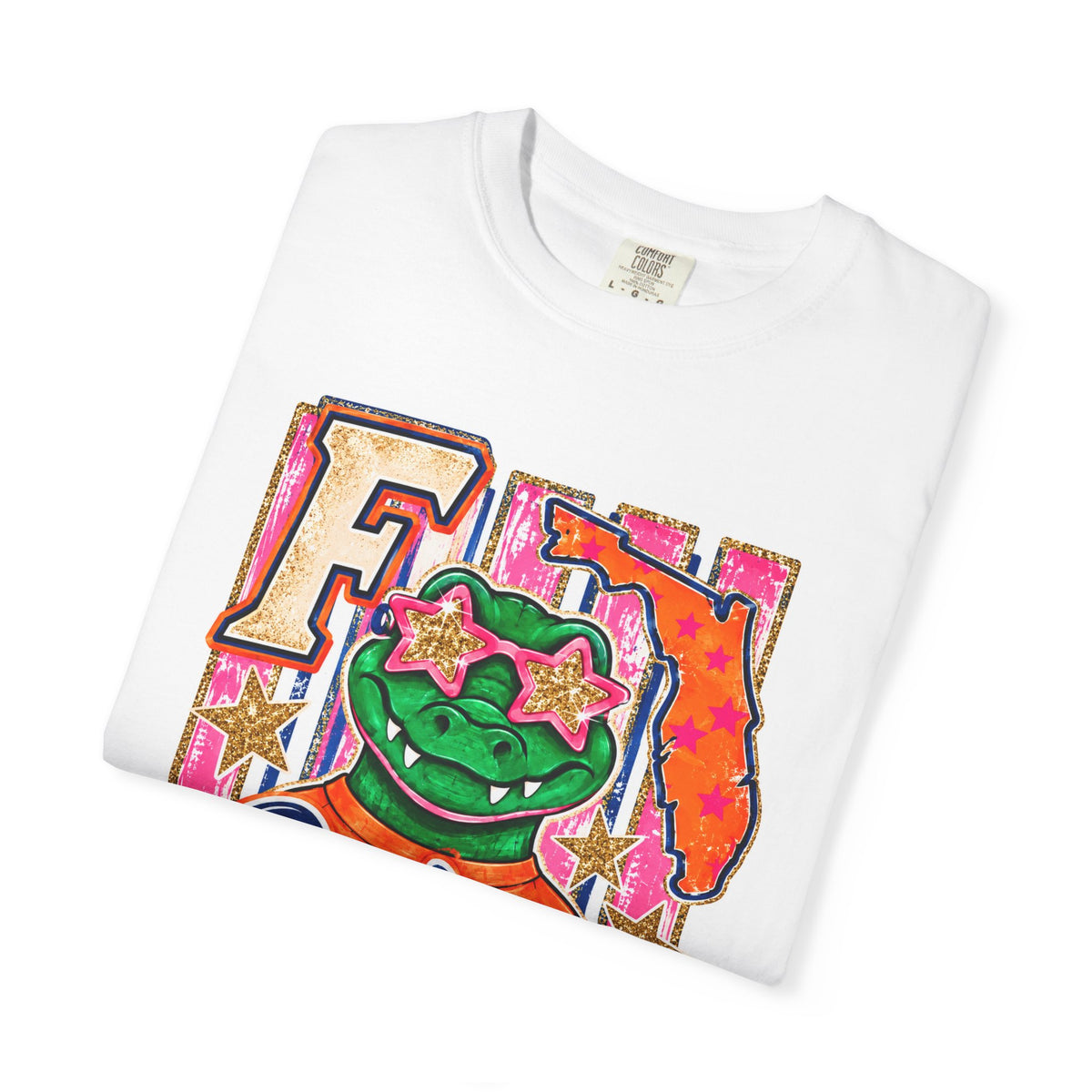F Gatas Retro State Graphic T-Shirt
