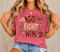 Go Fight Win Football Tee