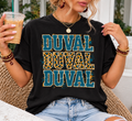 Duval Leopard Print Stack T-Shirt