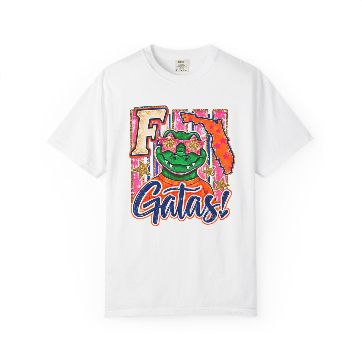 F Gatas Retro State Graphic T-Shirt