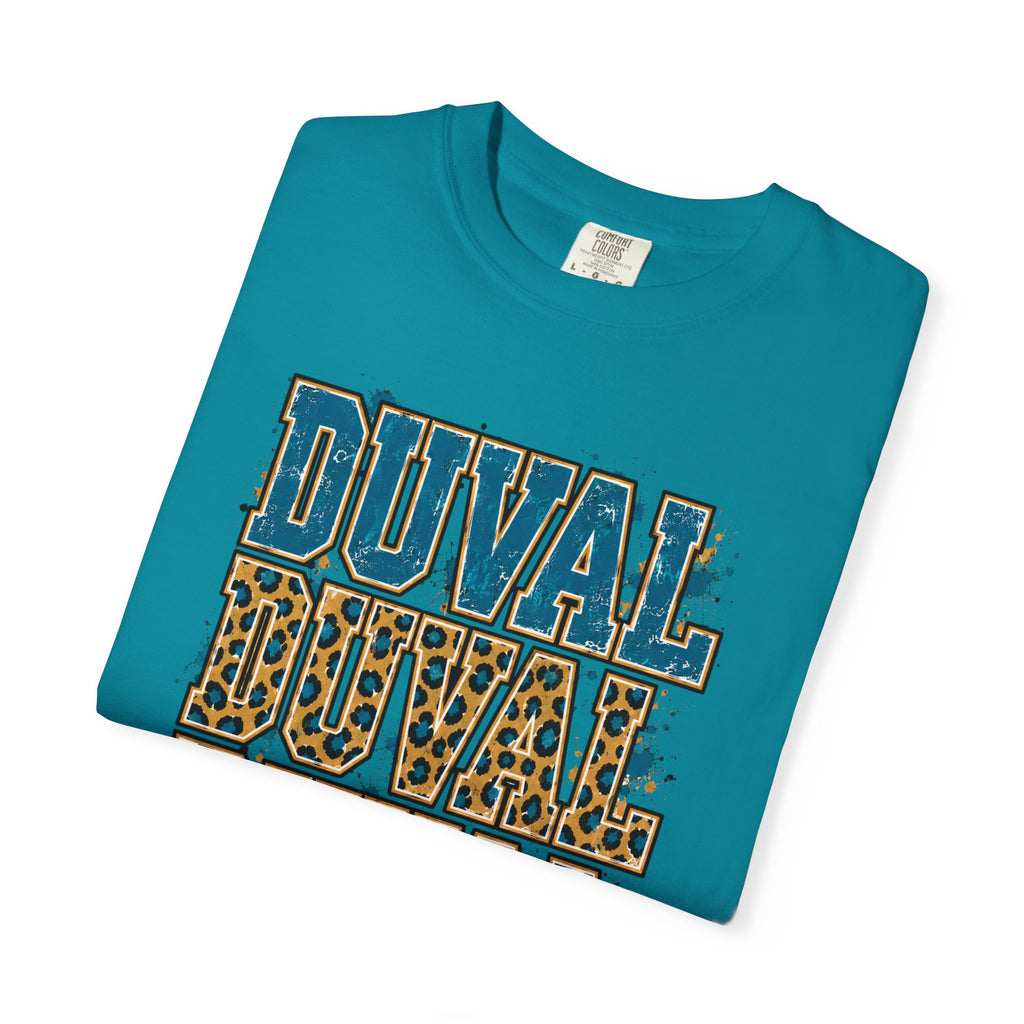 Duval Leopard Print Stack T-Shirt