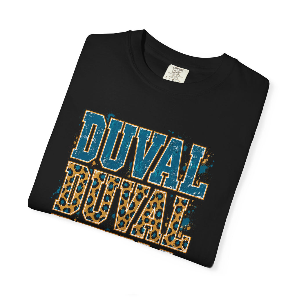 Duval Leopard Print Stack T-Shirt