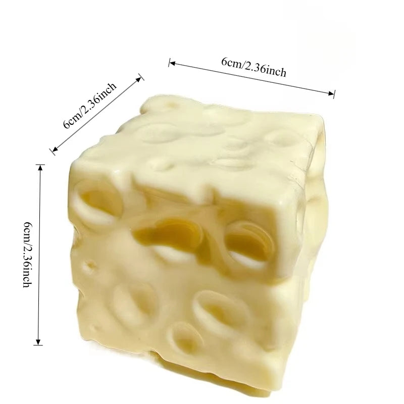 Vaseline Filled Giant Cheese Squishy Toy Cheese