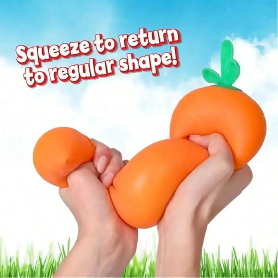 Jumbo Carrot Squishy - Soft Stress Relief Toy